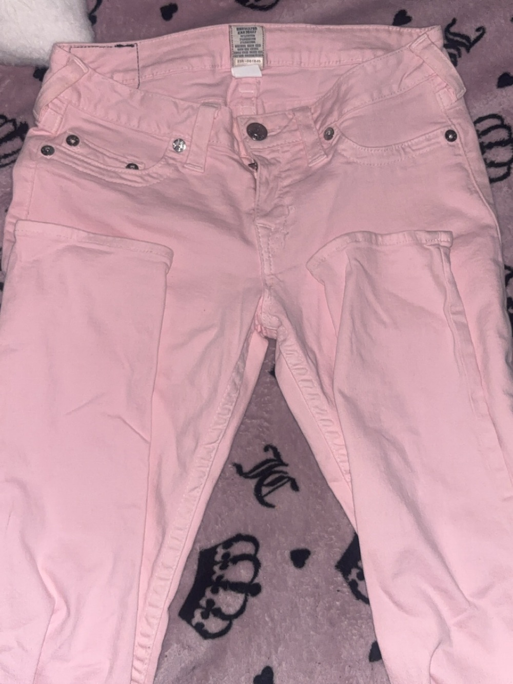 True Religion Pink Women's Skinny Jeans